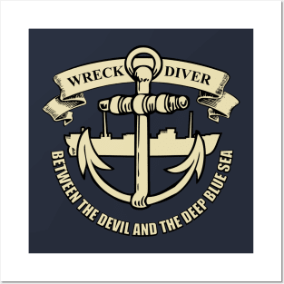 Wreck Diver Posters and Art